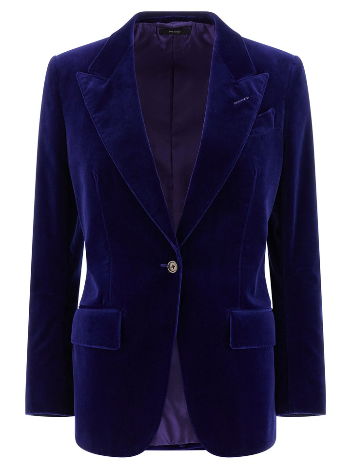 Tom Ford Wallis BlazerS - Blue | 801fc4f6cb8ff7157e7b0fa71669f514f224400e
