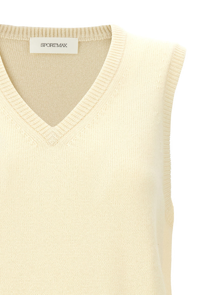 Sportmax Gimmy Gilet - Yellow | f90ba26b5e4a4d78f03ca9ef5f066ff5e4605103