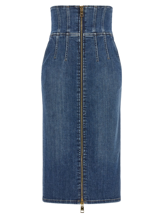 Denim Skirt Skirts Blue