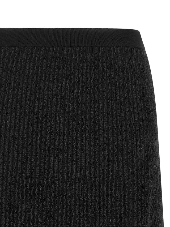 Elisabetta Franchi Ruffled Skirt Skirts - Black | de33592af7760082fbbf860aac34fa9624e3f251