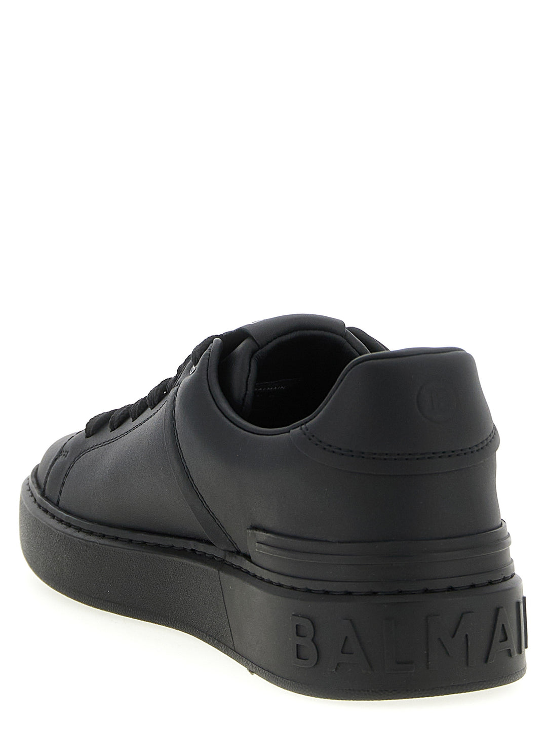 Balmain B-Court Sneakers - Black | 802fdf44829a76de6073a388edfe94ee85de2cb2