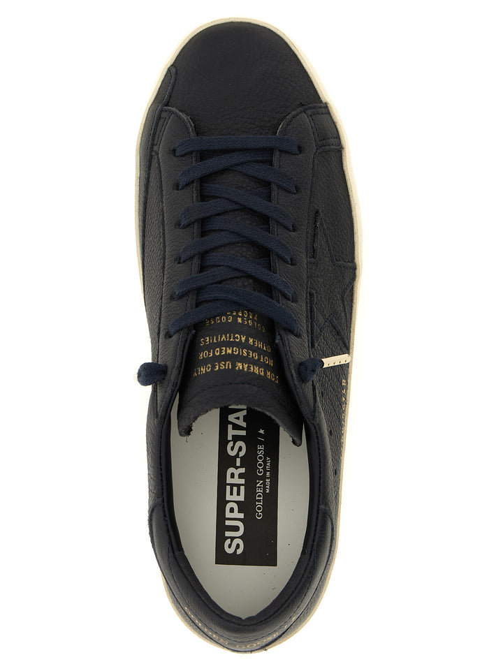 Golden Goose Super-Star Sneakers - Blue | 12e5302676d7f7ae877556f1dd8b051266603e4f