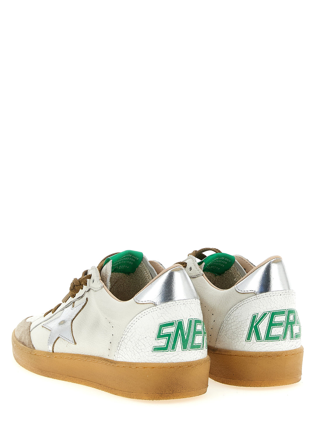 Golden Goose Ball Star Sneakers - Silver | bd8dc0057f60ca872125d9cb0fa94c275c9c3851
