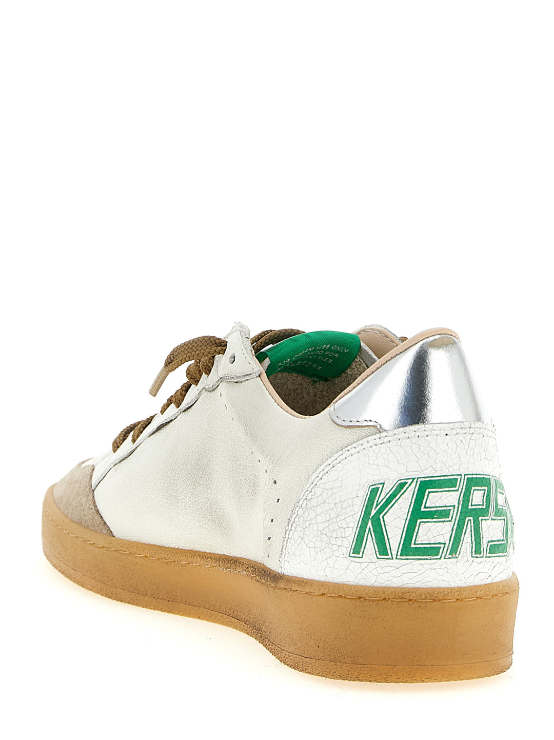 Golden Goose Ball Star Sneakers - Silver | 7c0b4918d639bfc2e2269e0b85643e77e87639c3