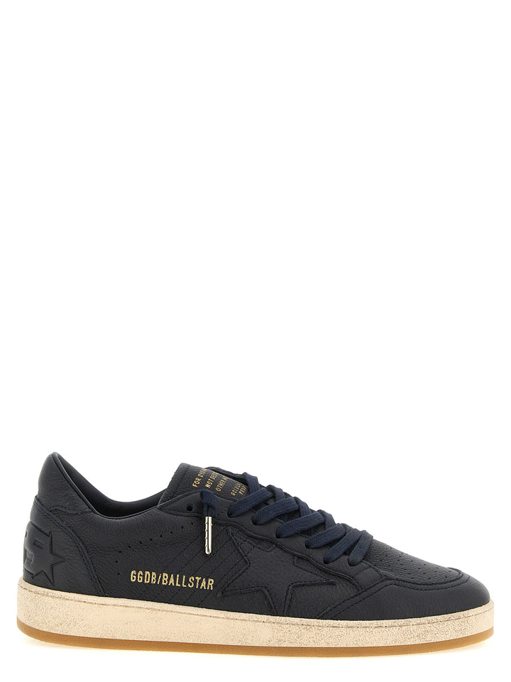 Golden Goose Ball Star Sneakers - Blue | c583cc390e540b5aab99e4fd905e52a02066aa71