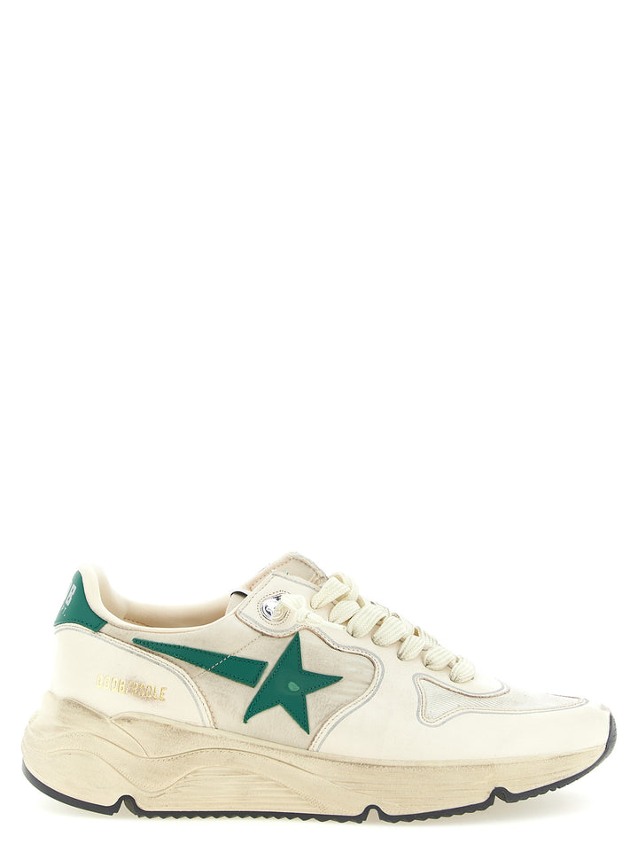 Golden Goose Running Sole Sneakers - Green | 10ad2c68d1e208235eeab586cc2aad40d0efa2ad