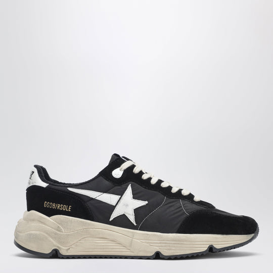 Running Sole Sneakers Black/White
