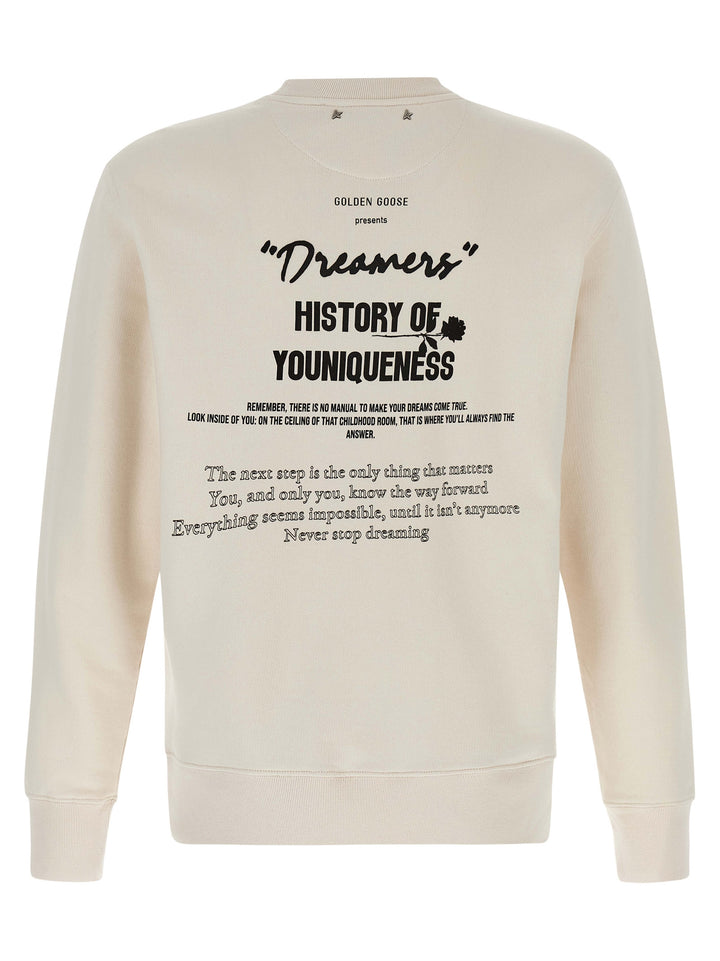 Golden Goose Archibald Sweatshirt - Beige | 96ae3f9235a830fbc014c7ae1d4a28da0c460b0d