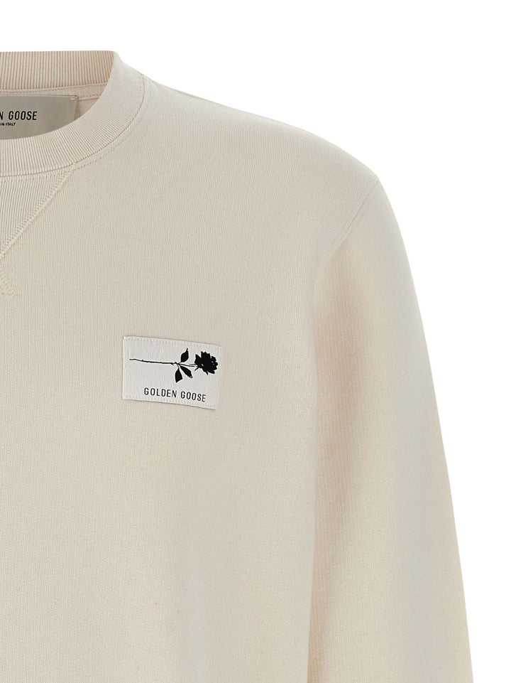 Golden Goose Archibald Sweatshirt - Beige | 021bc606d4122a95471760acedcff92b0c3b1ddb