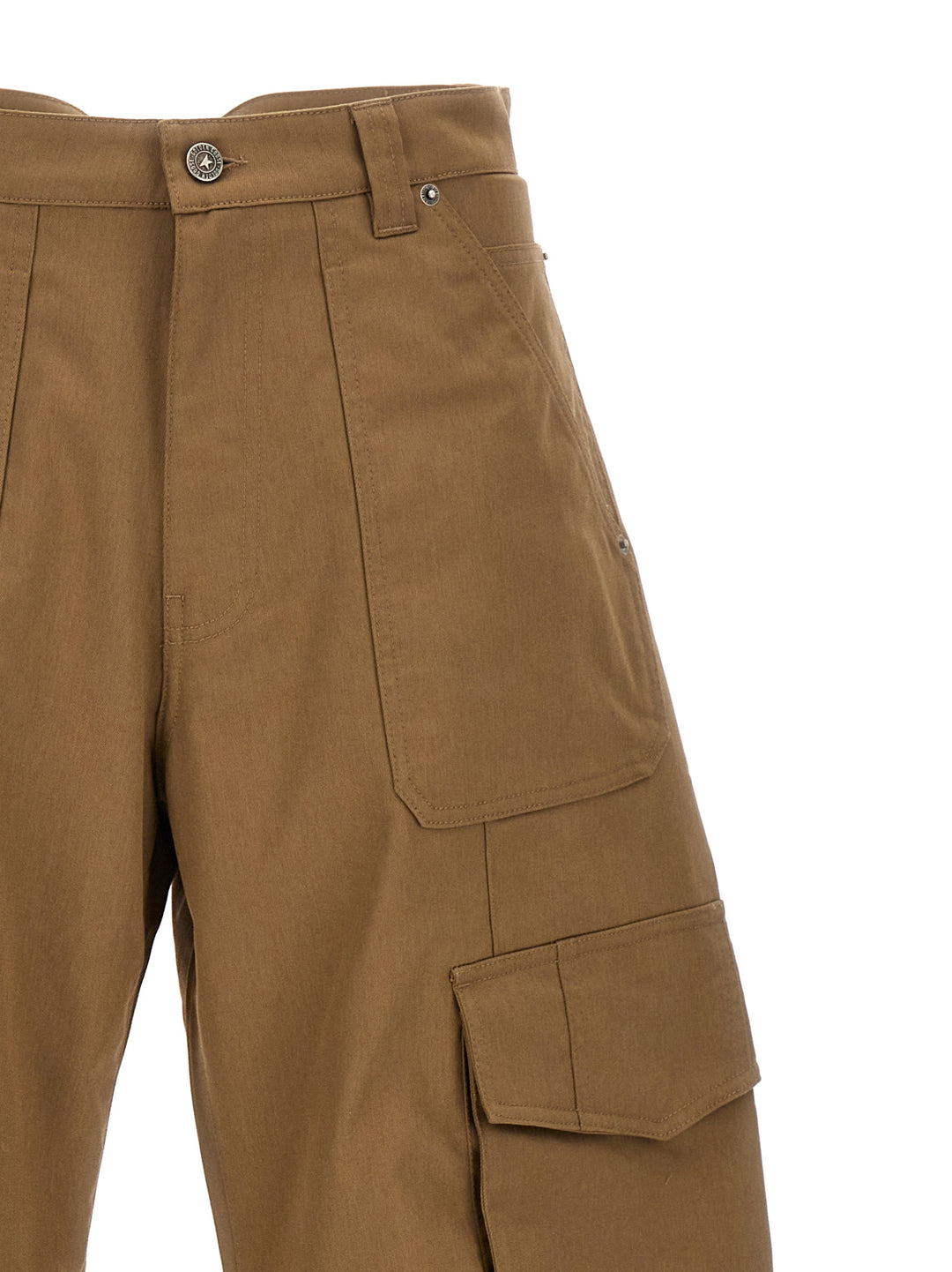 Leniin Cargo Pants Beige