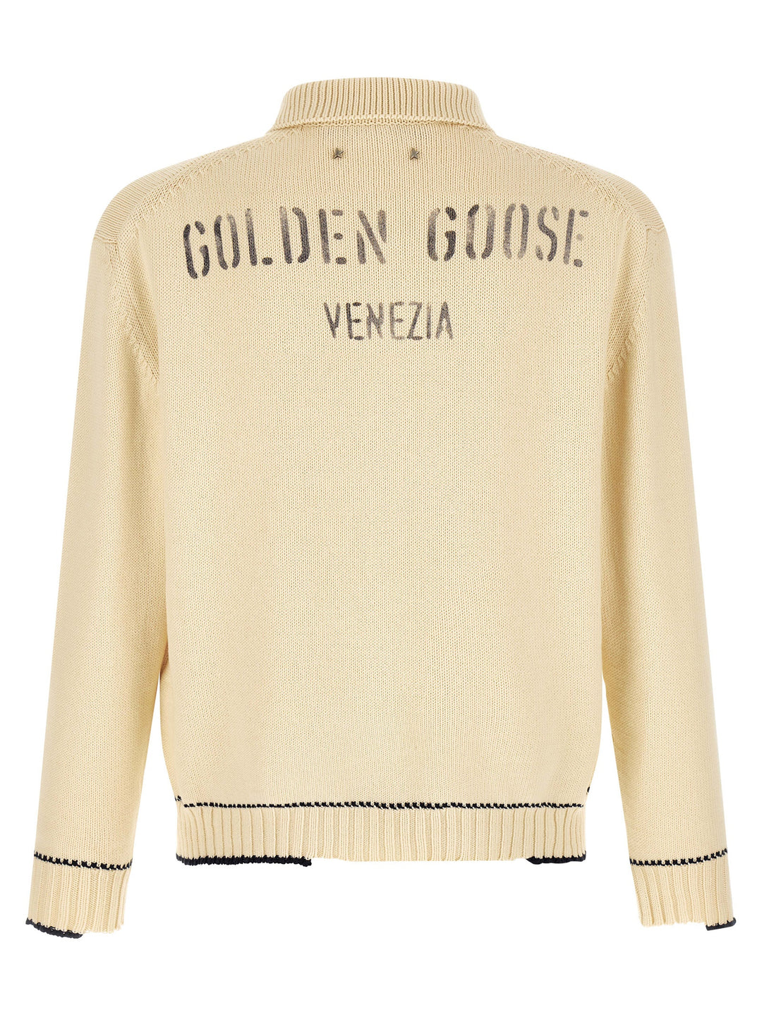 Golden Goose Rindley Polo - White | 93c0f9081090400c2b8dc6ebbfbbc27adaad3151