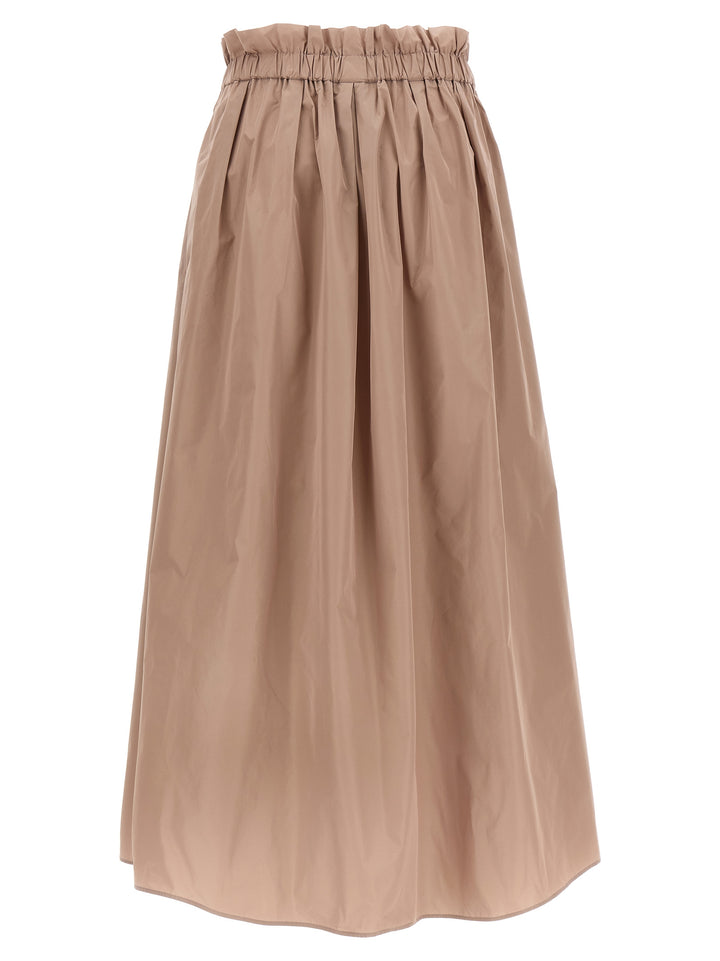 Herno New Techno Taffeta Skirt Skirts - Pink | d08d428fe6e9c415b9f44fdcd2d55cd988848b3a