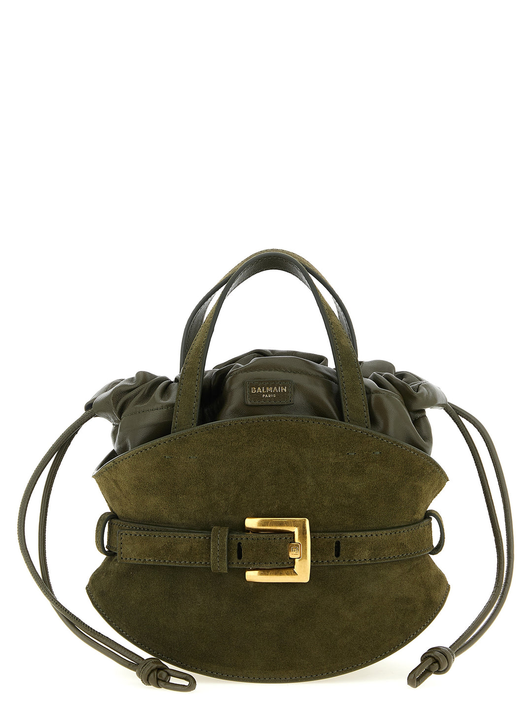 Balmain Shuffle Hand Bags - Green | 886bf861e9edcab554cdfcc776828399329f11b4