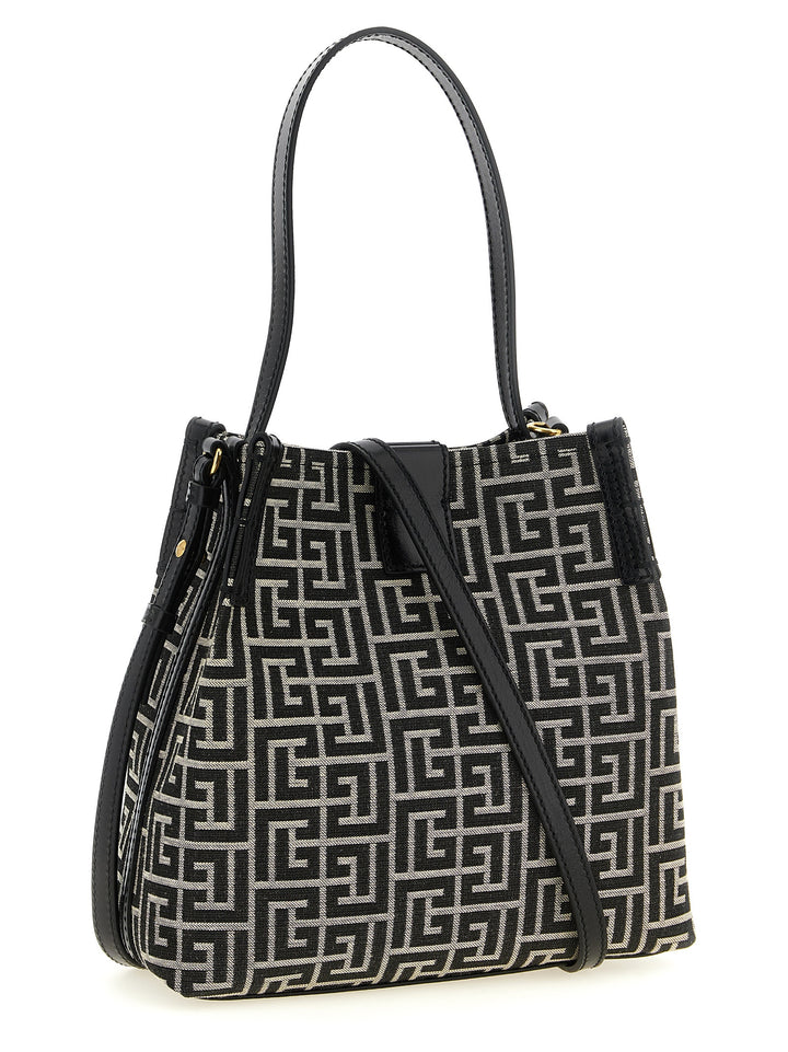 Balmain Release Shoulder Bags - White/Black | f019d30522a9e28f2fe3ee1ac24b3f2497681637