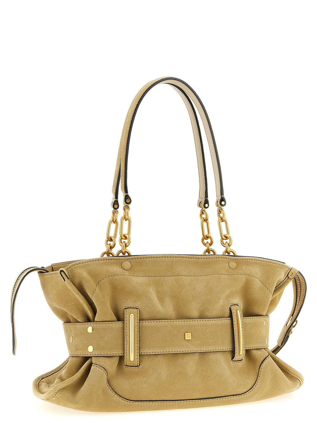 Balmain Anthem Shoulder Bags - Beige | e9b85a94a3929ced60d0c19ec7cfe7af4a9a282b