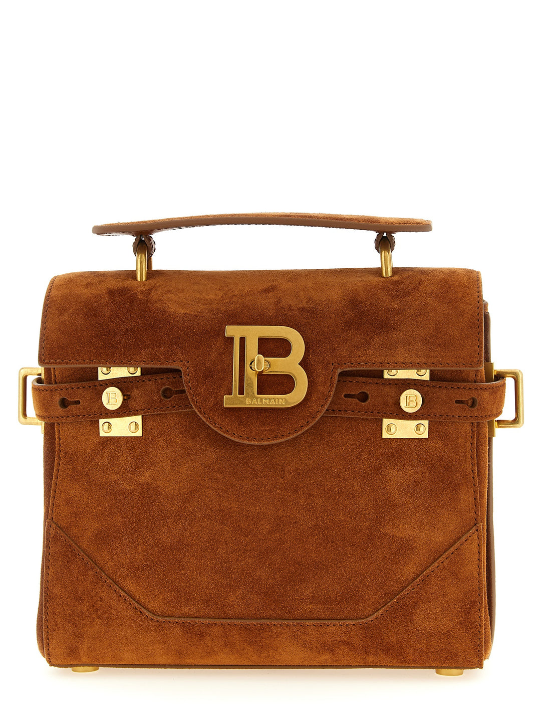 Balmain B-Buzz 23 Hand Bags - Brown | 194e58f00efef8af6593373328790cc0dfa5ed6a