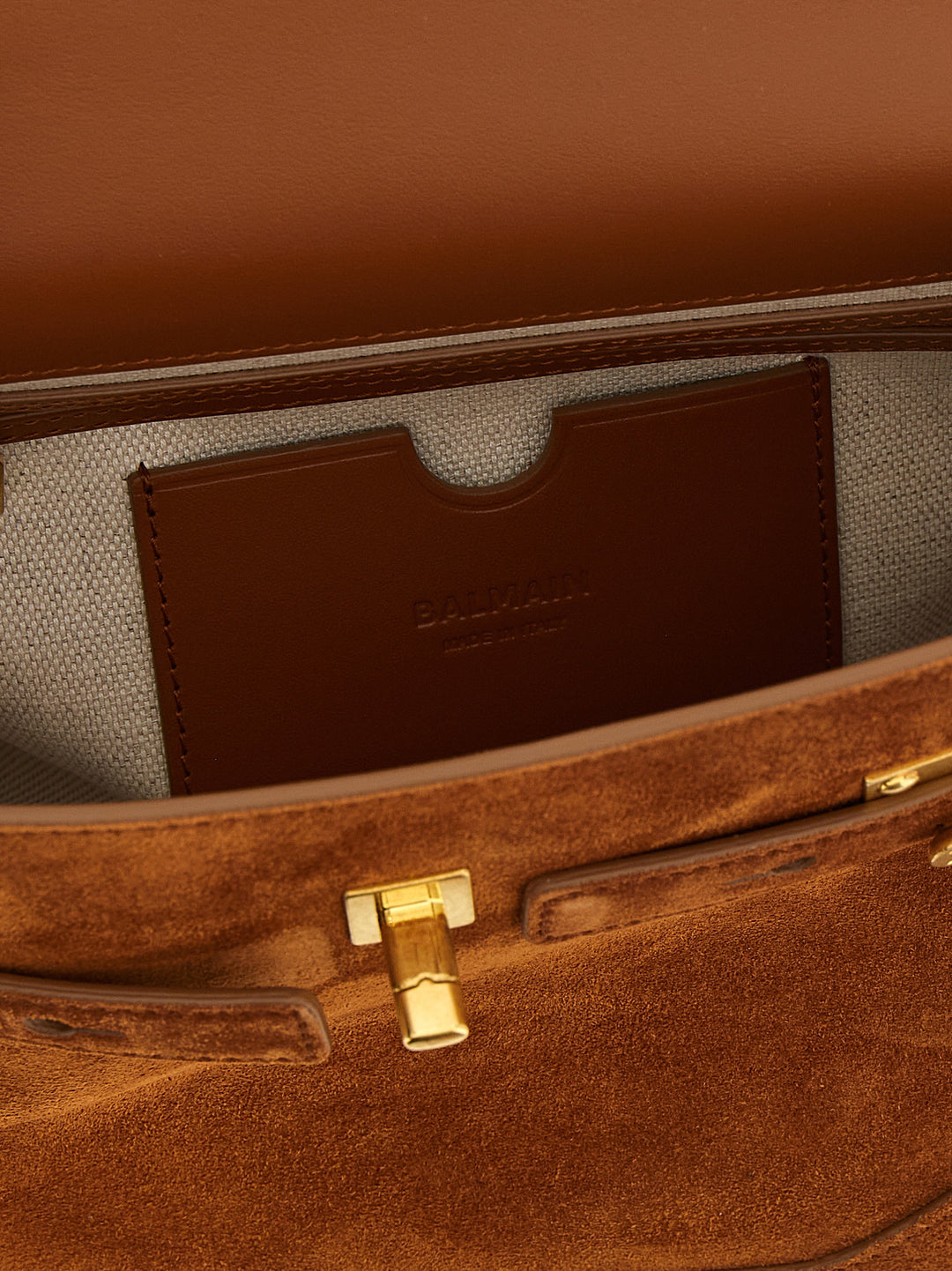 Balmain B-Buzz 23 Hand Bags - Brown | 5438a02b066a2b4088cbaf5015d61fcd53f1ead9