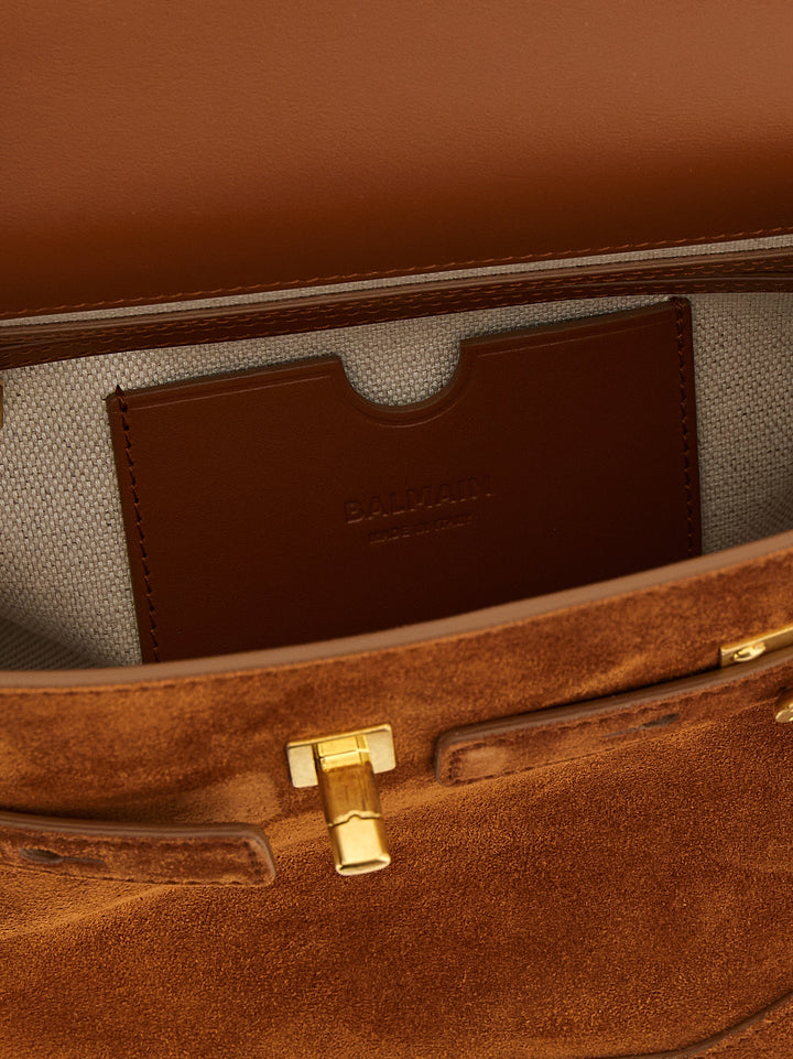 Balmain B-Buzz 23 Hand Bags - Brown | 5438a02b066a2b4088cbaf5015d61fcd53f1ead9