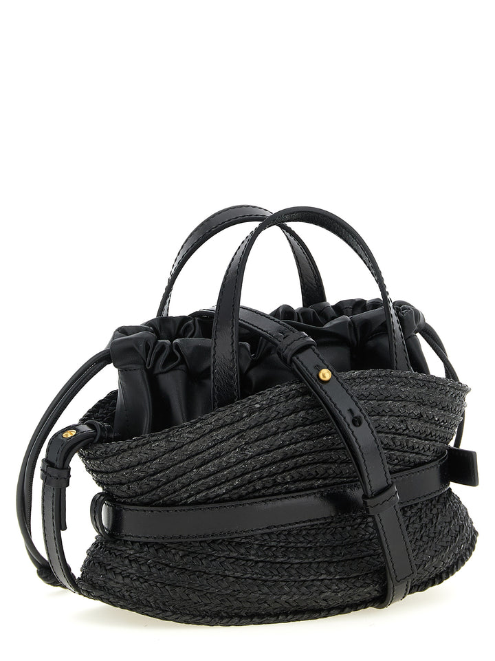 Balmain Shuffle Mini Hand Bags - Black | 4c7f81dd25c374b368ff33686a1a2a752f8fe0d8