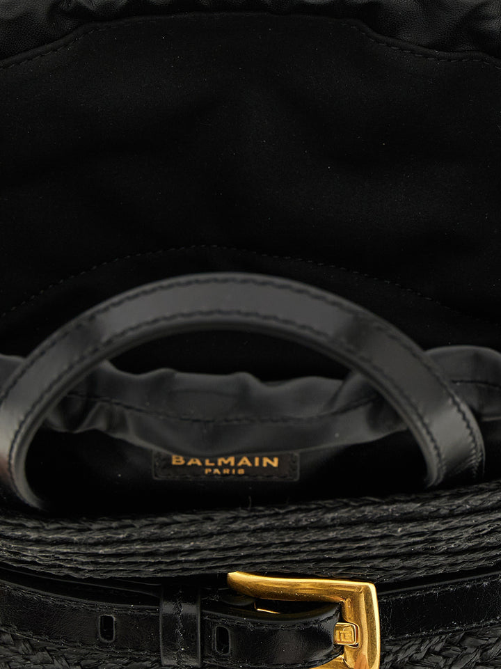 Balmain Shuffle Mini Hand Bags - Black | 198ad59634288b533ad5fd5b6b30c0da04c4f7a1