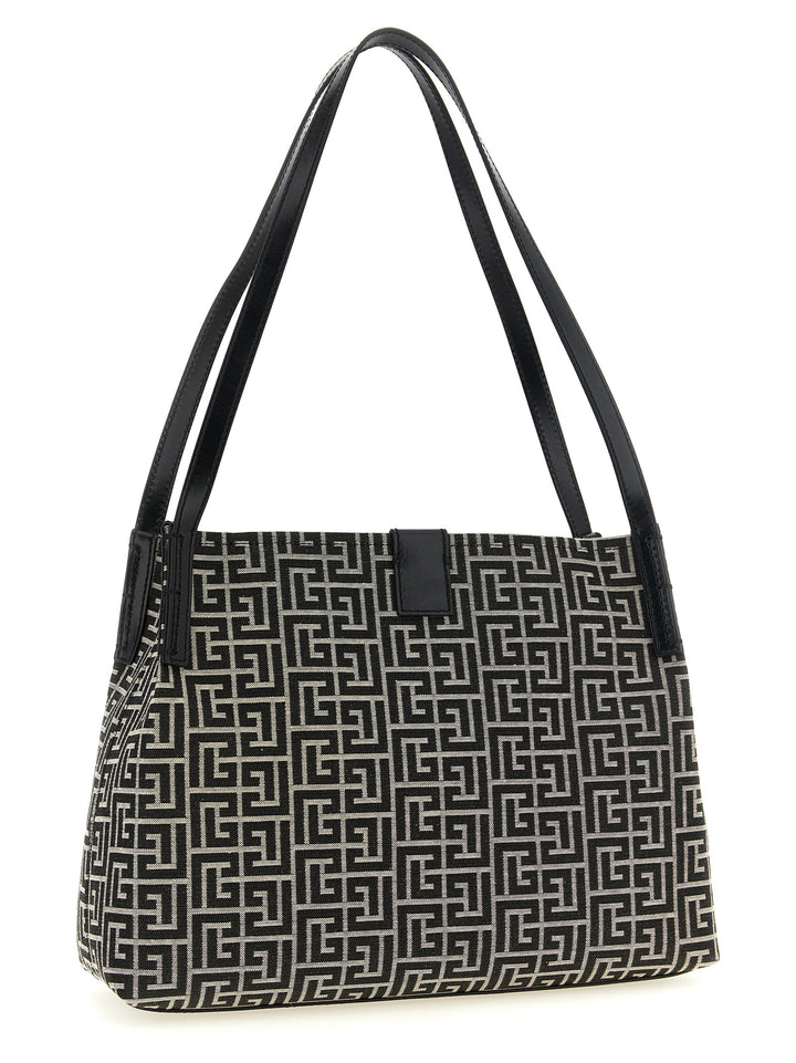 Balmain Release Tote Bag - White/Black | 6d356506cb1099d7ff897c203820c738a88a0dc4