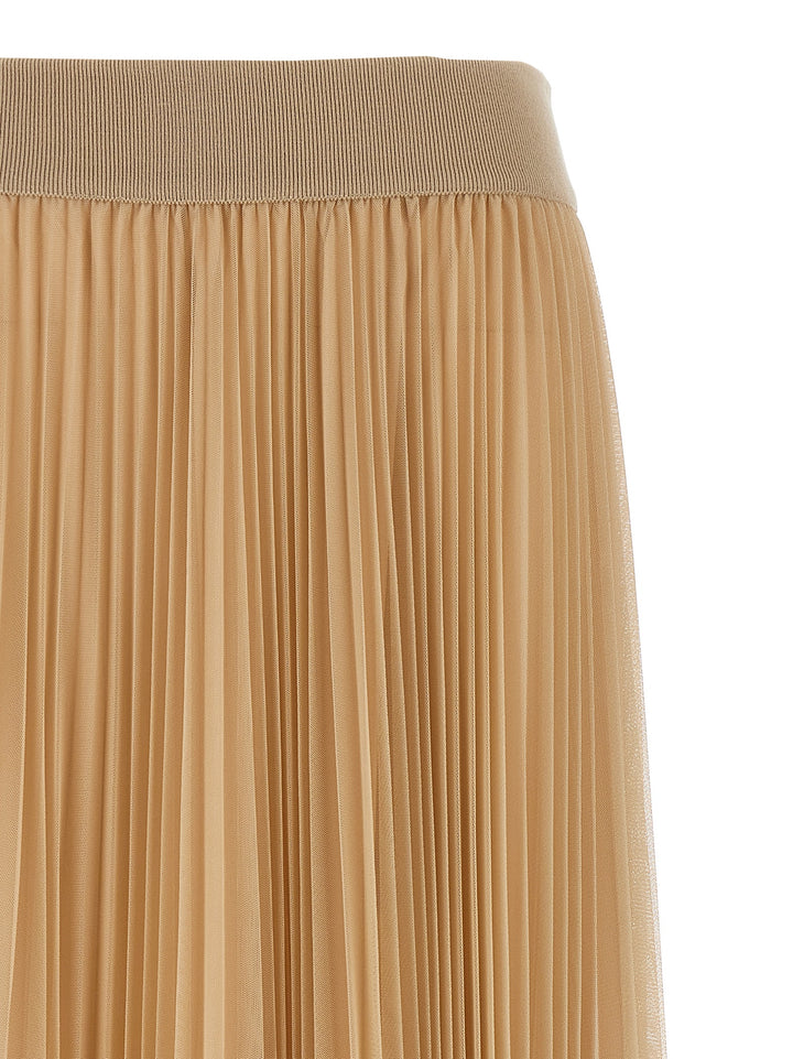 Fabiana Filippi Pleated Skirt Skirts - Beige | d5d4c59f5cfbb8684463b5009102c2d75f97f710