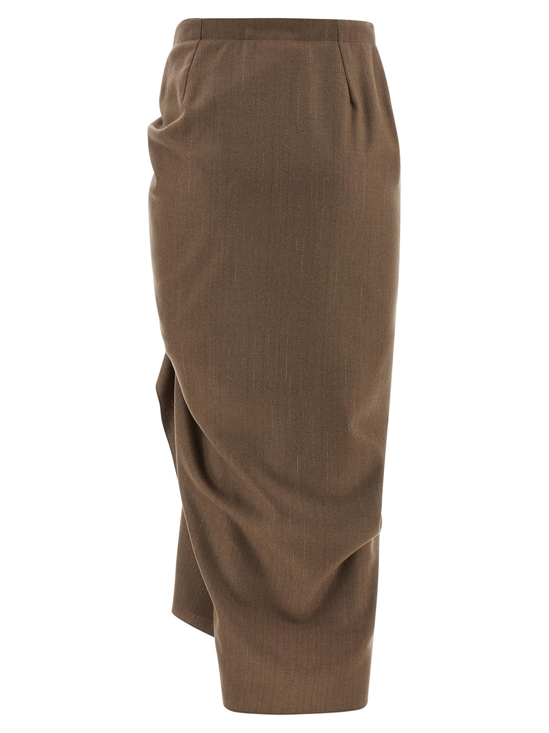 Fabiana Filippi Pinstripe Skirt Skirts - Beige | e73eec4c1d0744b28a68078cd6695a33ebfaa5f5