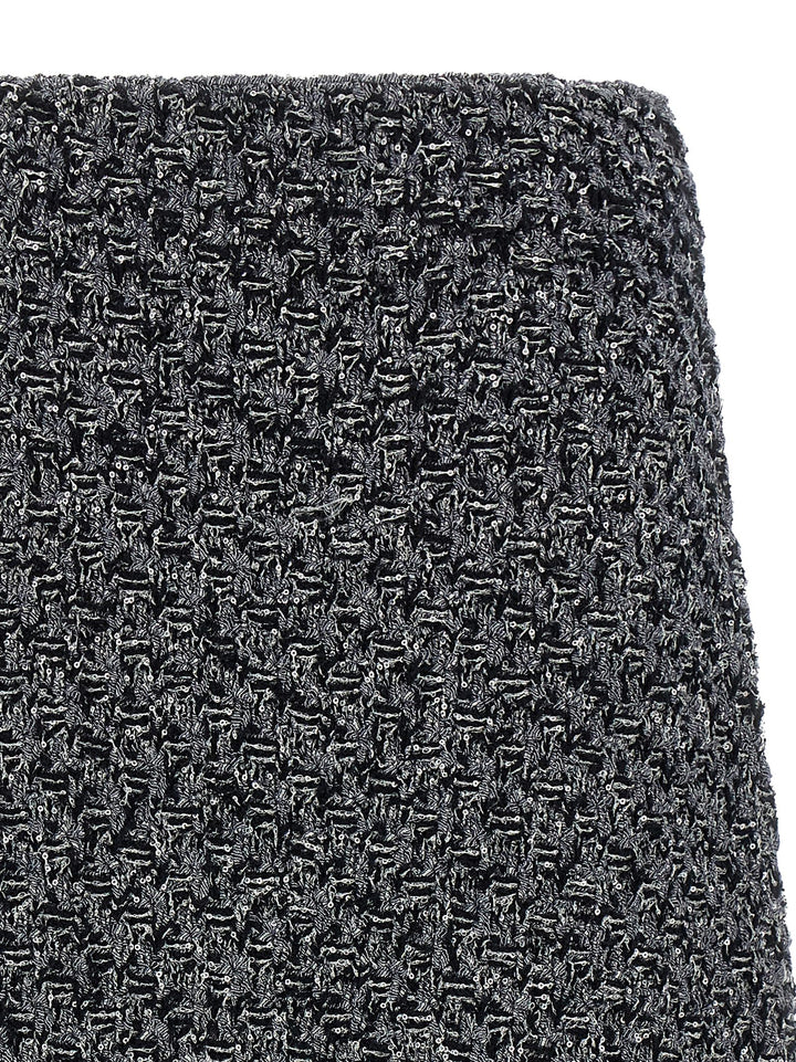 Fabiana Filippi Tweed Skirt Skirts - Blue | 9019c5e75cc0c21679aed6e730784aa92c2c54c4