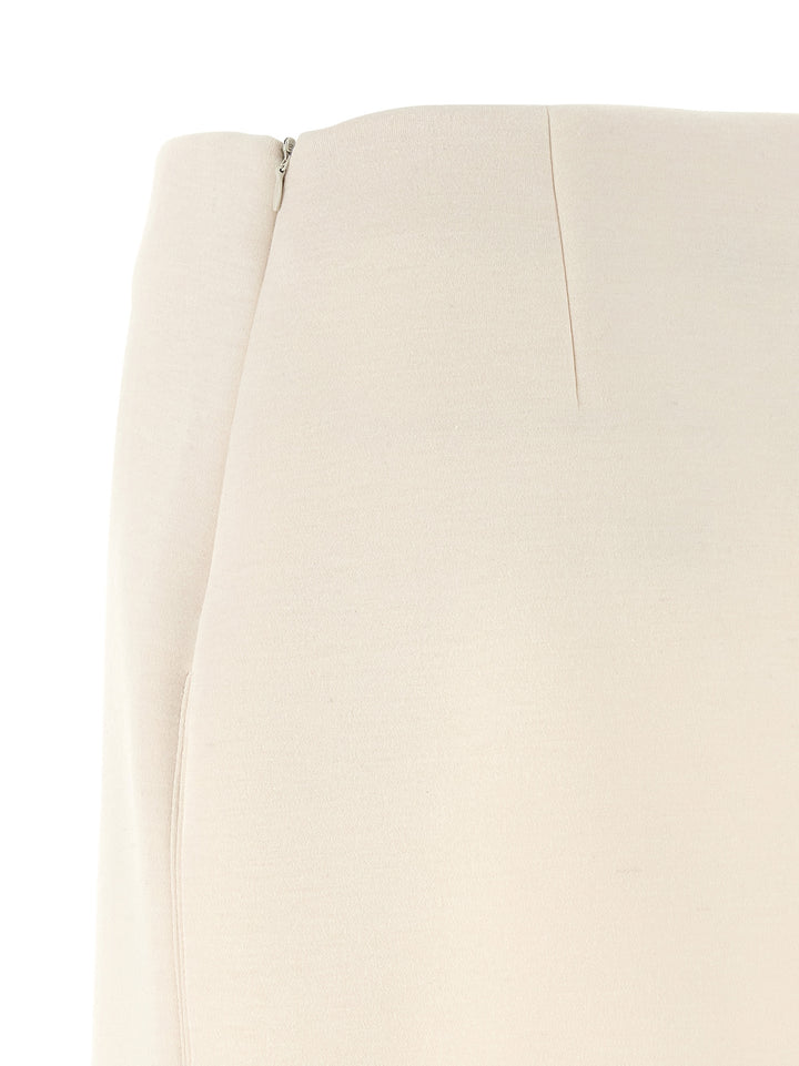 Fabiana Filippi Cashmere Scuba Skirt Skirts - Beige | be5a3a0200208d7a0400c3c373ee5cf5dcd8a743
