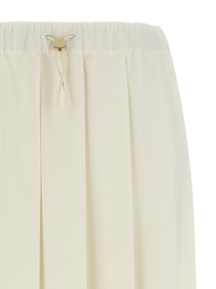 Fabiana Filippi Pleated Skirt Skirts - White | 9da6aa19d3c5442211db9090643b2fe74a50ef7b