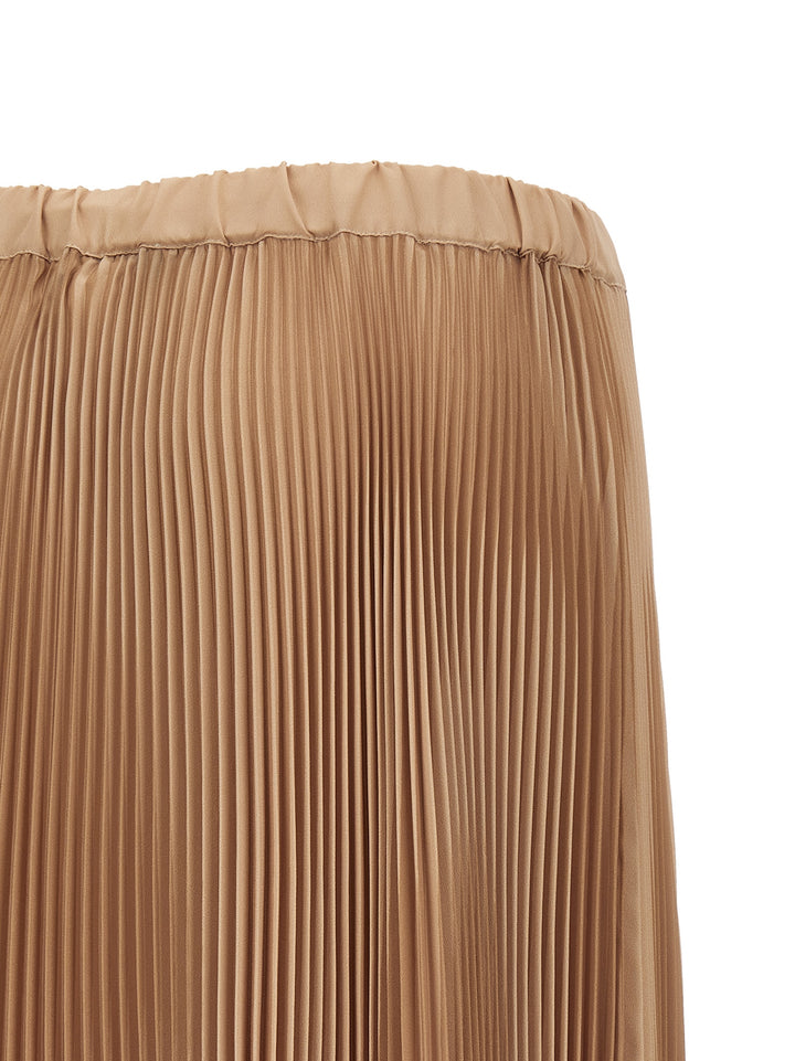Fabiana Filippi Pleated Skirt Skirts - Beige | e313732677eca272f5e92da24f502edfa404e6d4