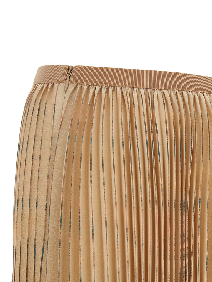 Fabiana Filippi Pleated Skirt Skirts - Beige | f2528452fba51b400d38aa8b422c09e011afc27a