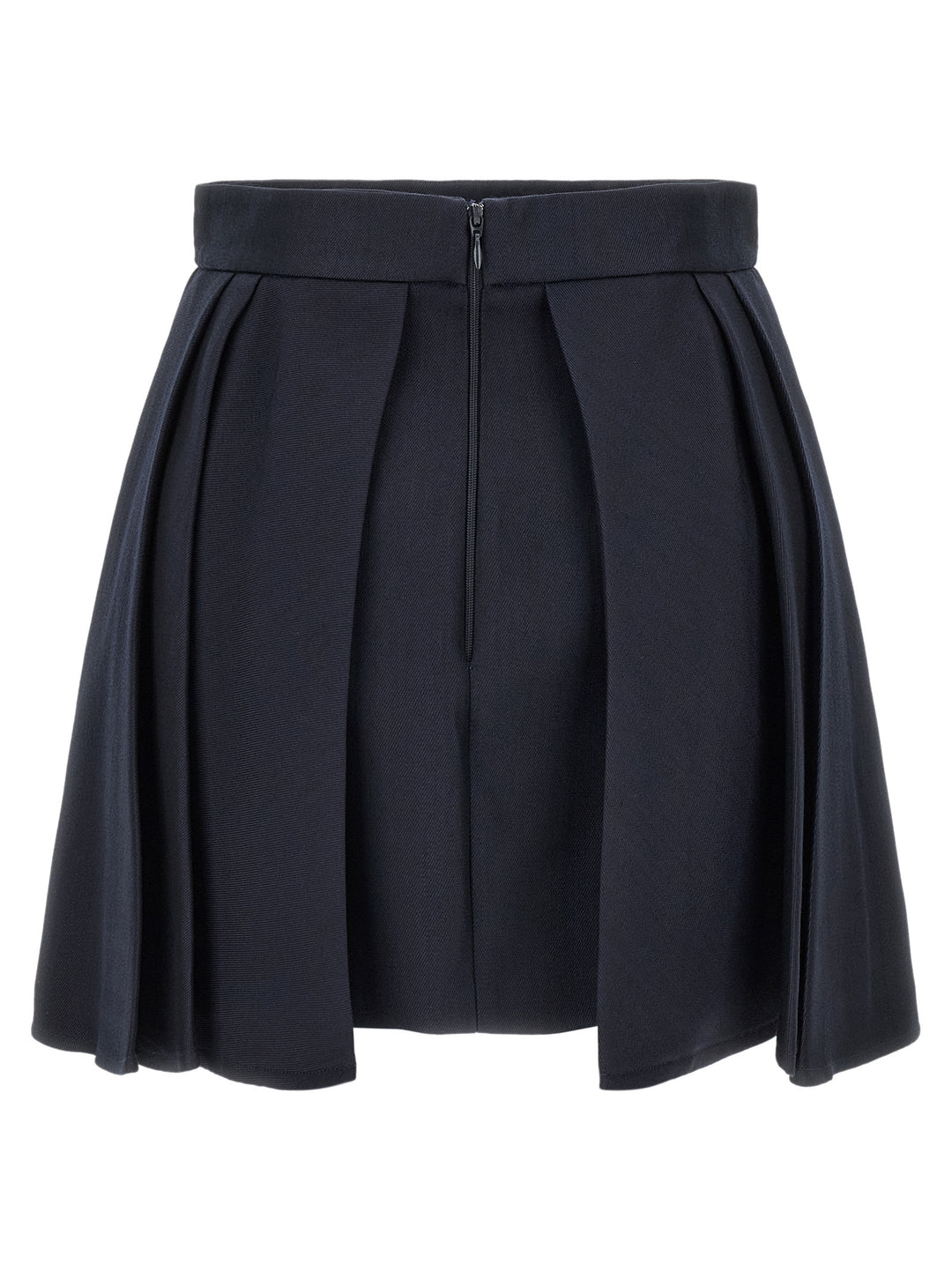 Elisabetta Franchi Fresh Wool Skirt Skirts - Blue | 578c497f29466d7eabc0e25588e0021cda2a6382