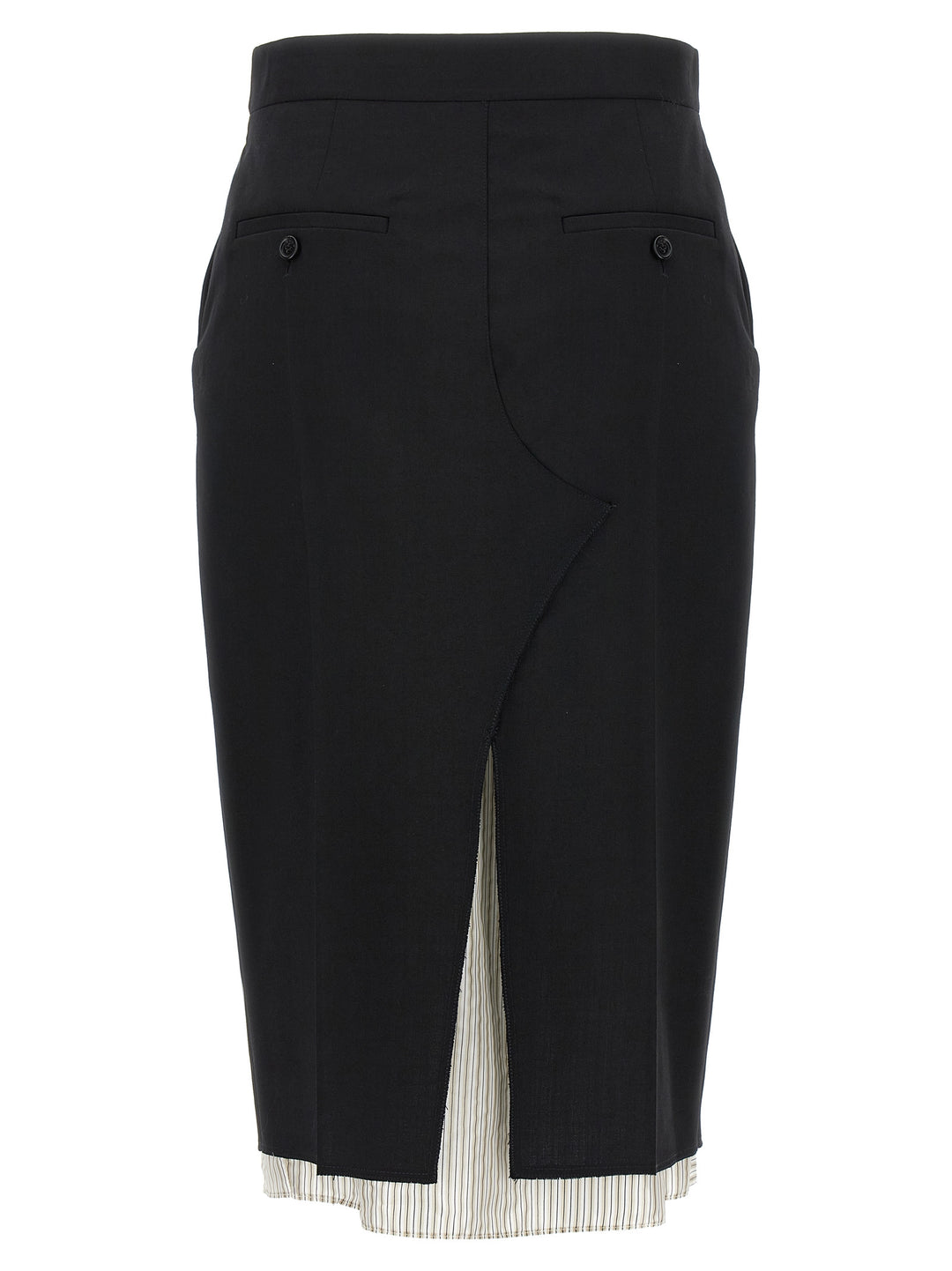 Marni Exposed Lining Skirt Skirts - Black | 7fbee62cd52ce7531e5bcec8c22a66800fc0d53e