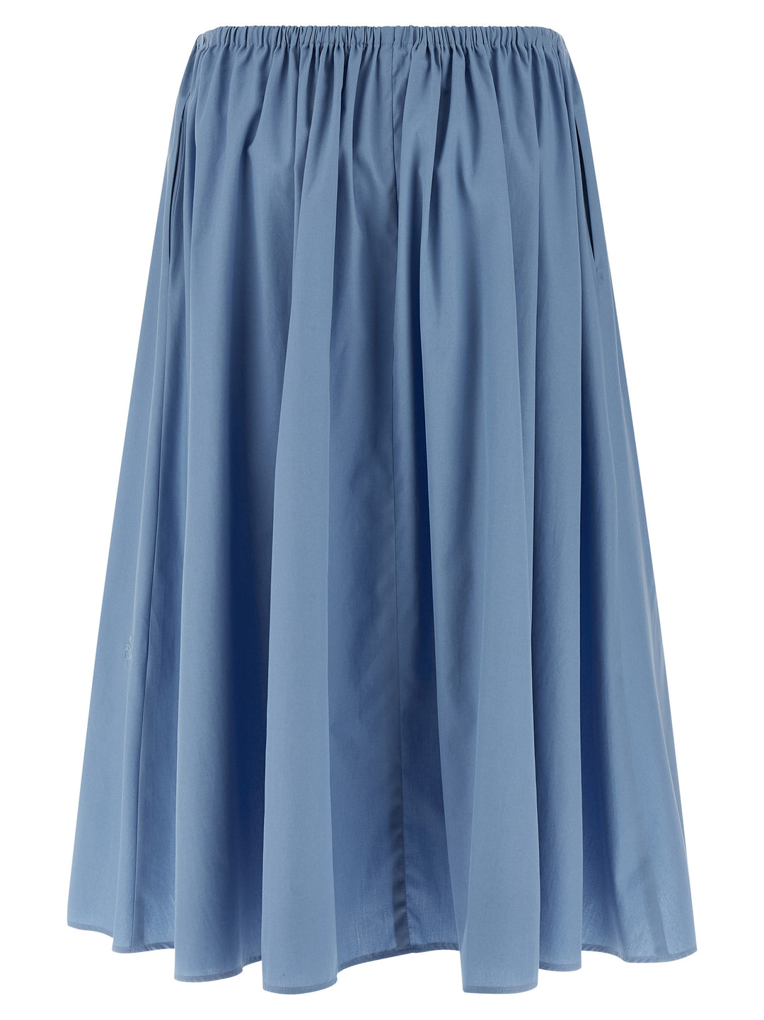 Marni Poplin Skirt Skirts - Light Blue | 346986fda5b2ca8c10859587a3dbd5eba5ae53ef