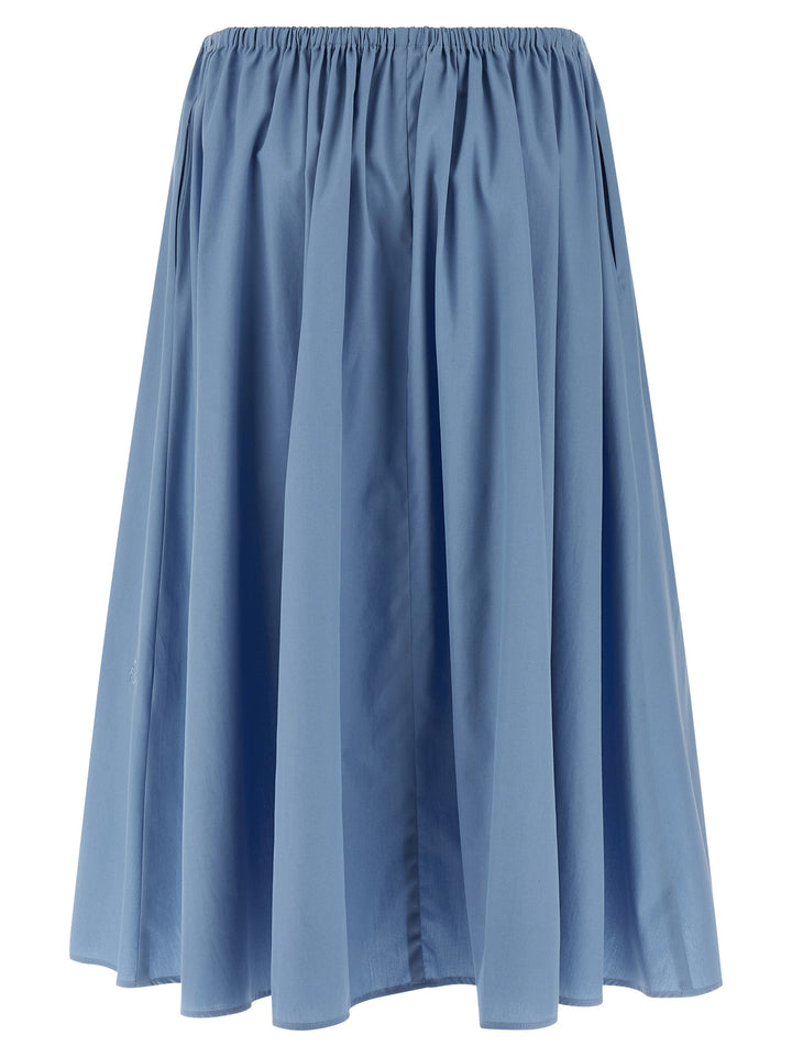 Marni Poplin Skirt Skirts - Light Blue | 346986fda5b2ca8c10859587a3dbd5eba5ae53ef