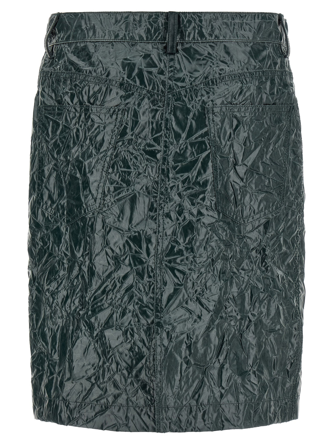 Marni Skirt With A Wrinkled Effect Skirts - Green | 6f100133862c34956a4ba9a9abb055d7ccd6c2e3