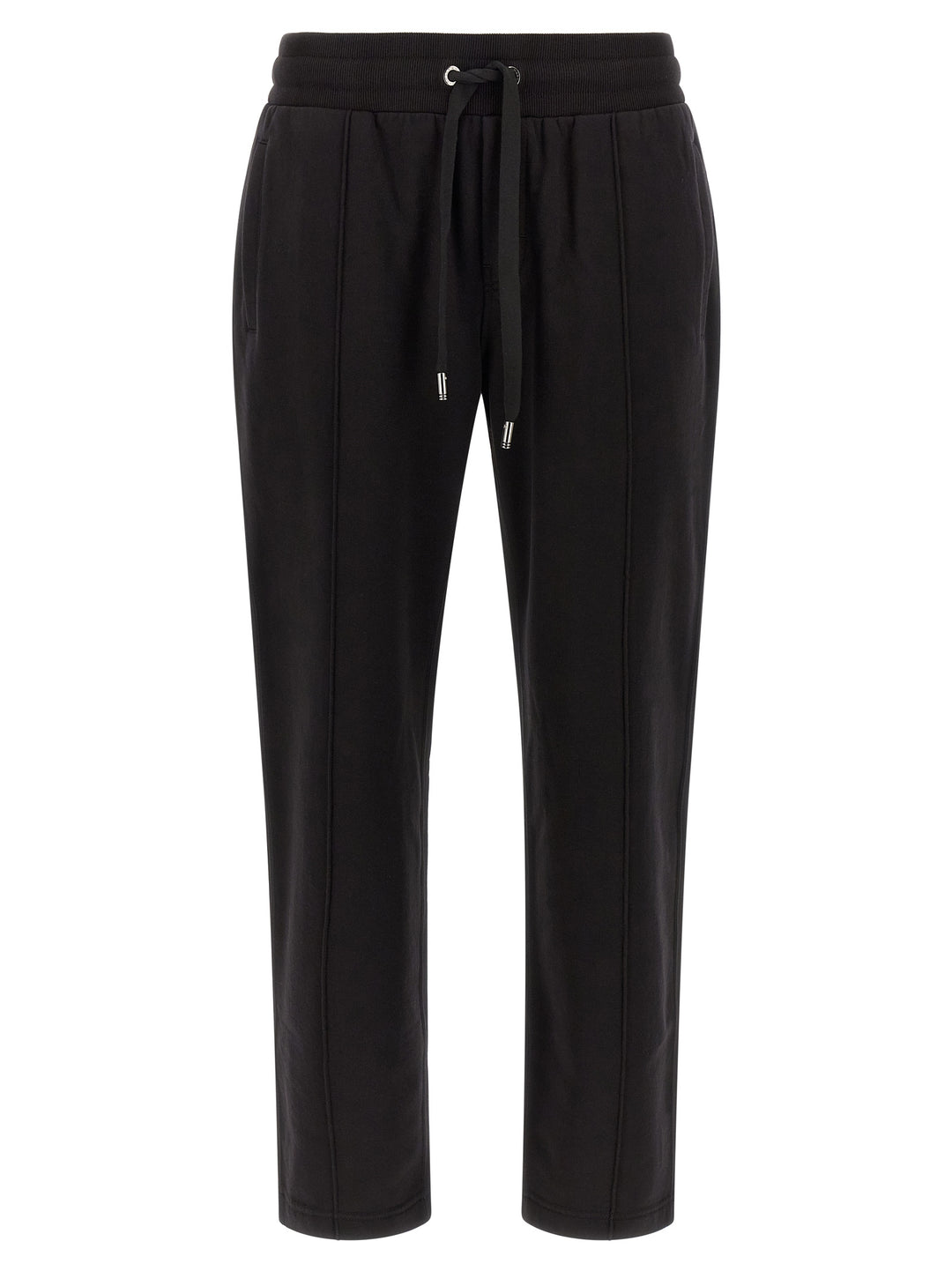 Dolce & Gabbana Logo Plaque Joggers Pants - Black | 9c3f627ea3e133249d3292aeda5ae1a5921a52df