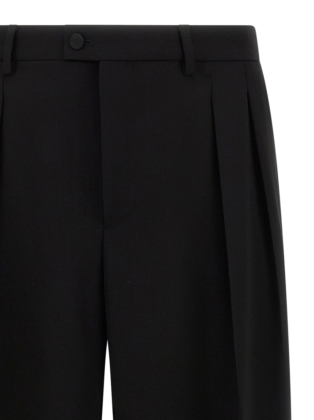 Dolce & Gabbana Satin Band Pants - Black | cb2eb28fa5237205f1d167e864c8ac1f77b2c746