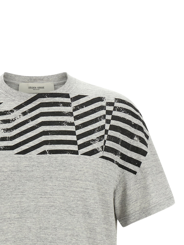 Golden Goose Journey T-shirt - Gray | 30751affdedf609791b1e5421ef7843396c72a08