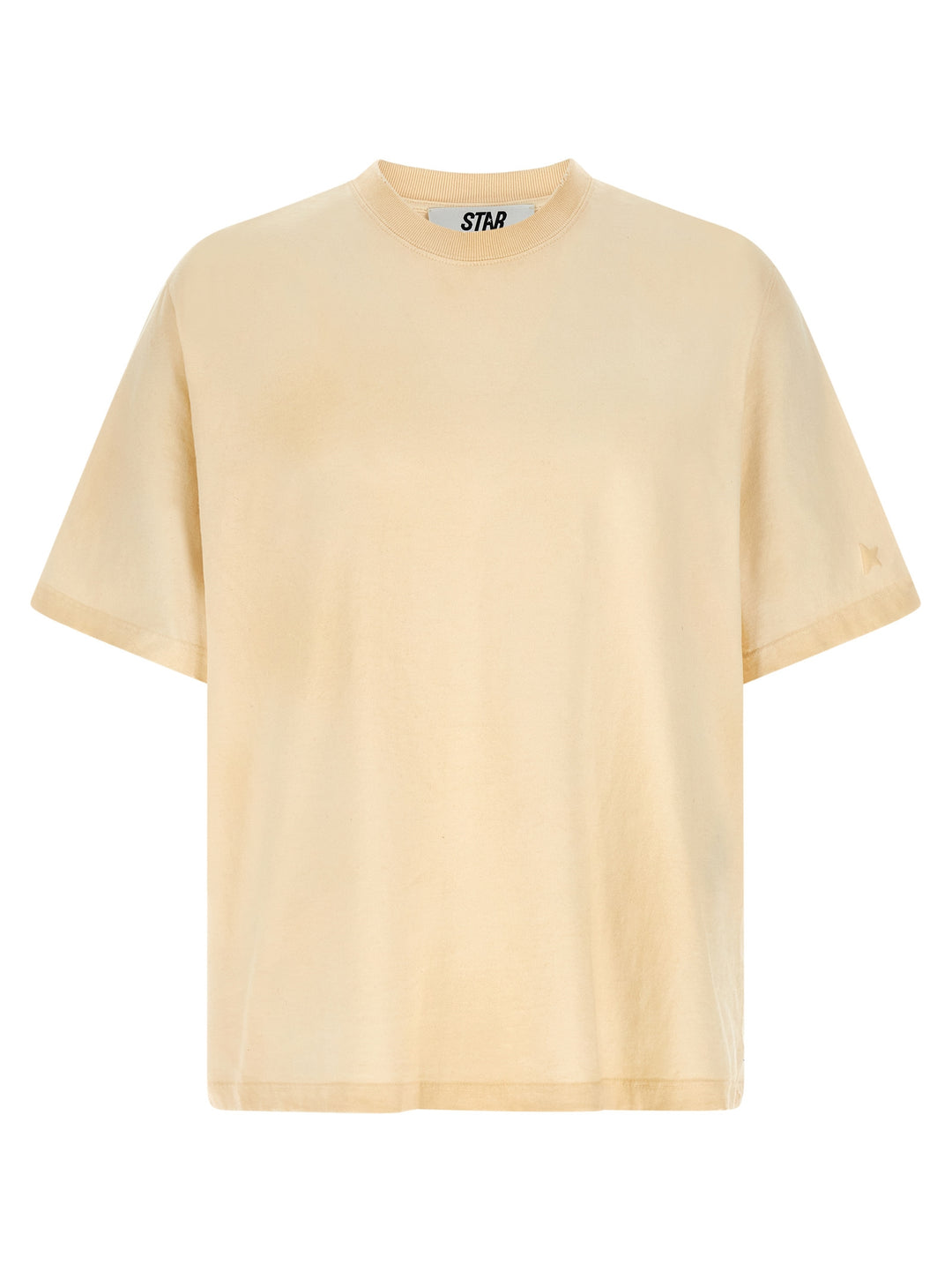 Golden Goose Logo T-shirt - Beige | a41b90d4793c5d5c31f9de8196f00e5cb9c272d2