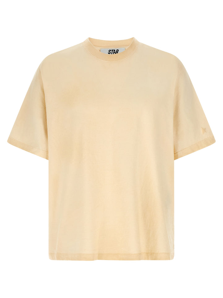 Golden Goose Logo T-shirt - Beige | a41b90d4793c5d5c31f9de8196f00e5cb9c272d2