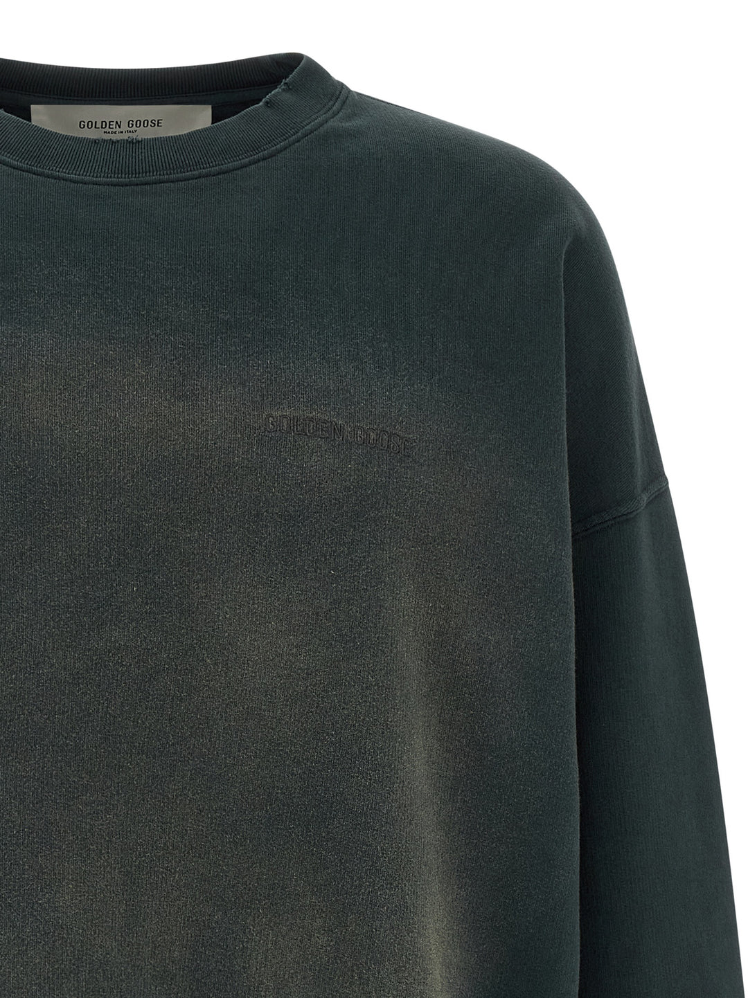 Golden Goose Martin Sweatshirt - Black | 70d311efb24286a227c343f0c492f5facae34cf4