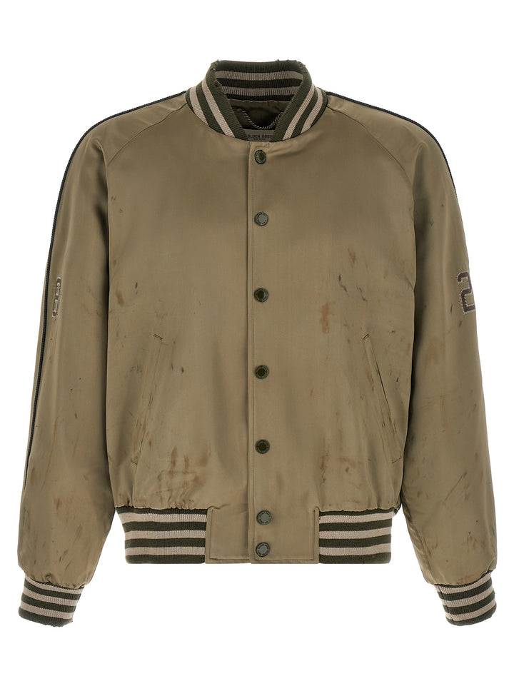 Golden Goose Journey Puffer Jackets - Green | e62db38f5be40be0e790b6dacbf1762dd30a5e60