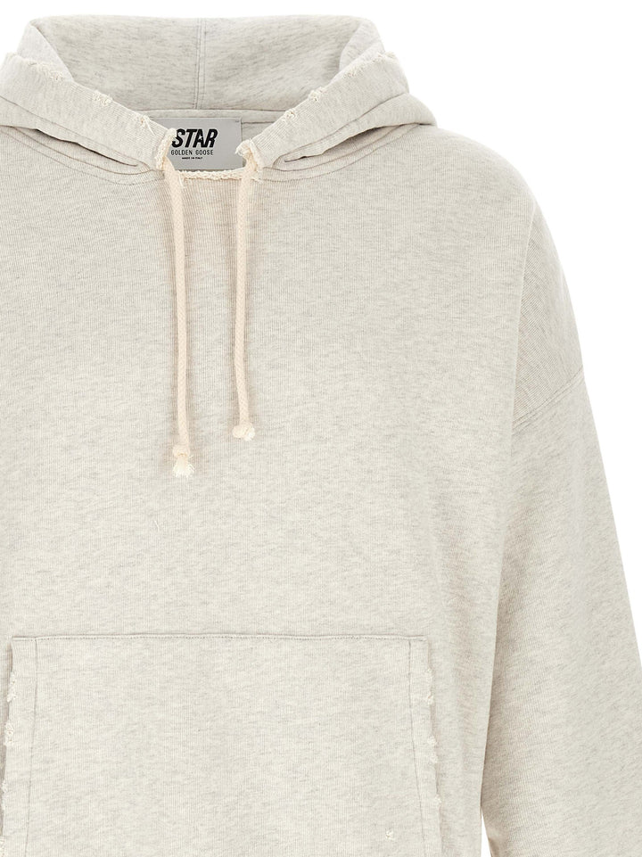 Golden Goose Star Sweatshirt - Gray | 17e59272d7ba9b718ef6b7917bede9a99915ce80