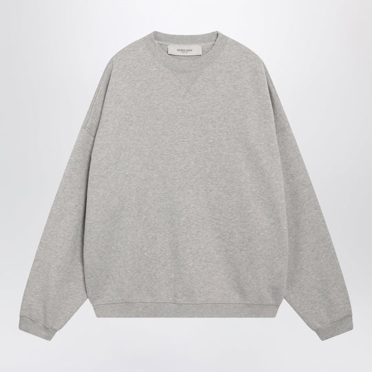 Journey Crewneck Cotton Sweatshirt In Grey