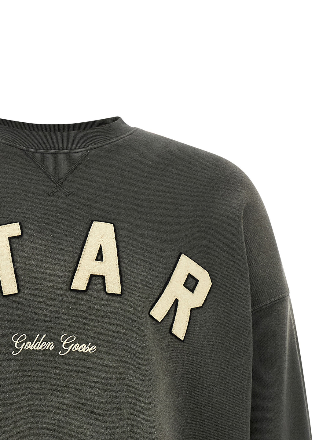Golden Goose Star Sweatshirt - Gray | 7bd9d41dbf8f6a8ac7f78d3c264768020fef8a20