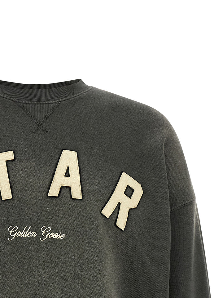 Golden Goose Star Sweatshirt - Gray | 7bd9d41dbf8f6a8ac7f78d3c264768020fef8a20