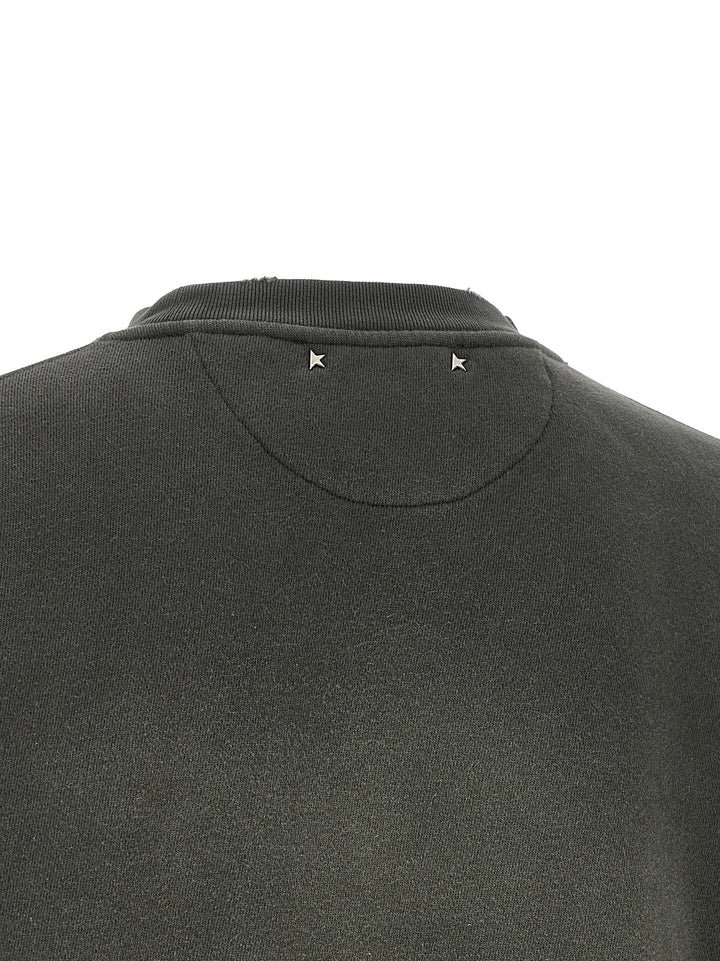 Golden Goose Star Sweatshirt - Gray | 74bcd9edbd1008ae470bca09239ef810f7ed159e