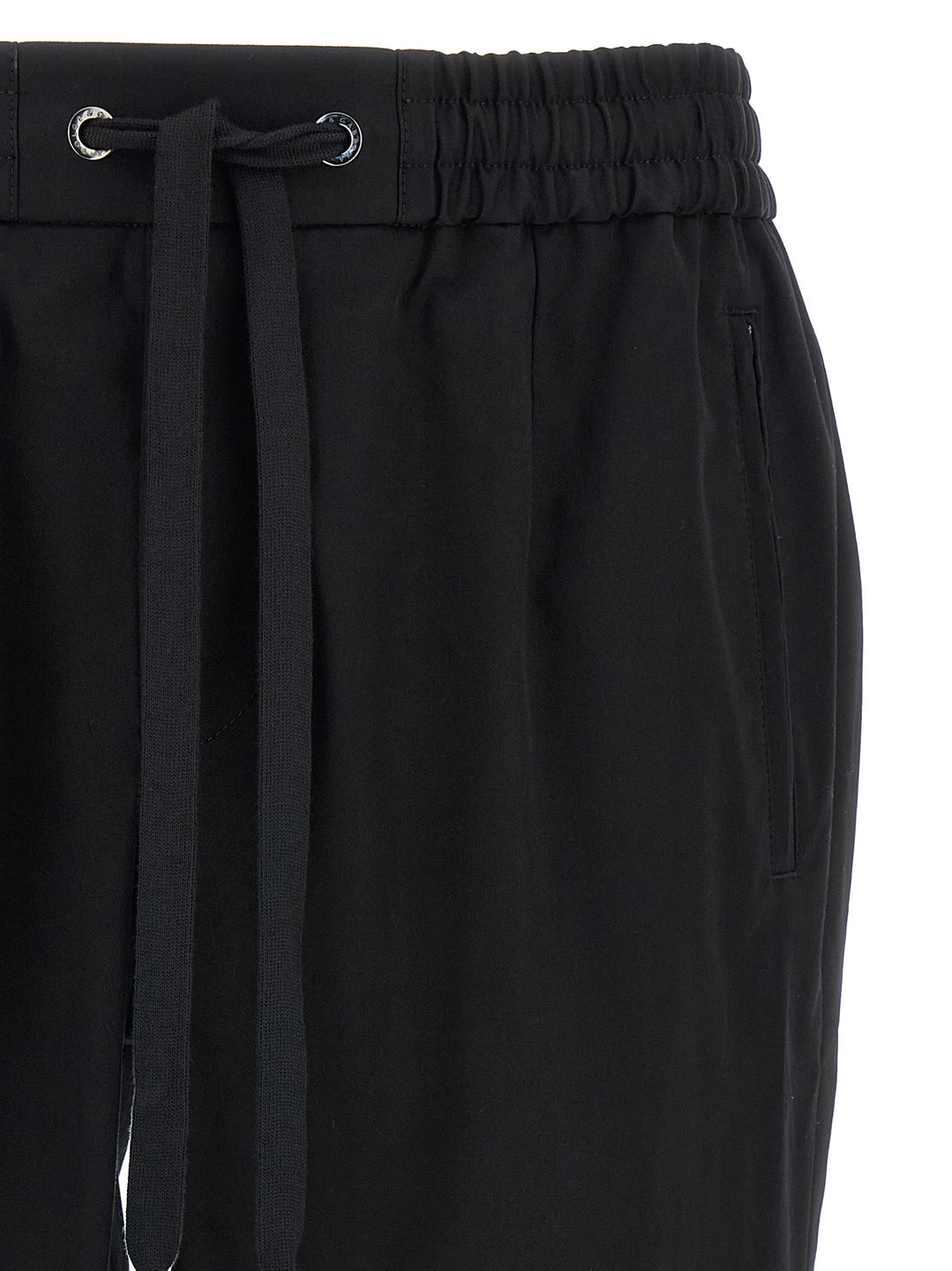Dolce & Gabbana Logo Plaque Pants - Black | 1bf340f024a063b57814ddc17f2cae80f3f3be76